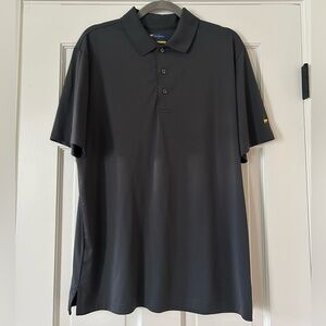 Jack Nicklaus Men’s Charcoal Gray Golf Polo Size Large